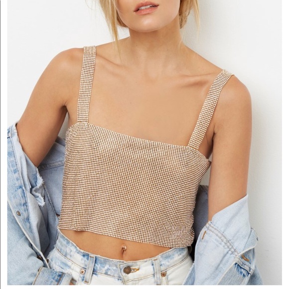 Frasier Sterling After Party Tank in Gold ✨ - Picture 5 of 6